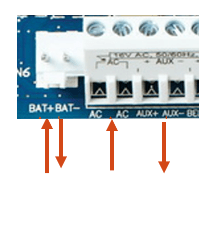 Battery connection